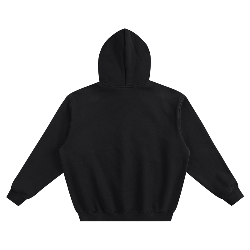 Boxy Fleece Hoodie — alternate view