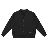 cardigan,heavyweight,black