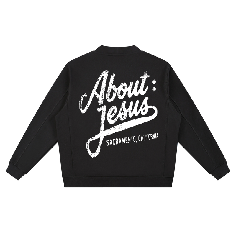 The Declaration Cardigan — alternate view